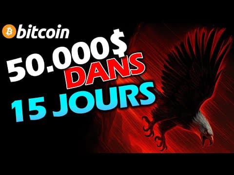 BTC 50.000$ dans 2 semaines ... ALERTE en fait...