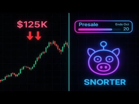 Dr. Profit Warns Bull Trap — Bitcoin Target $90K? + Snorter Presale Nears $4M