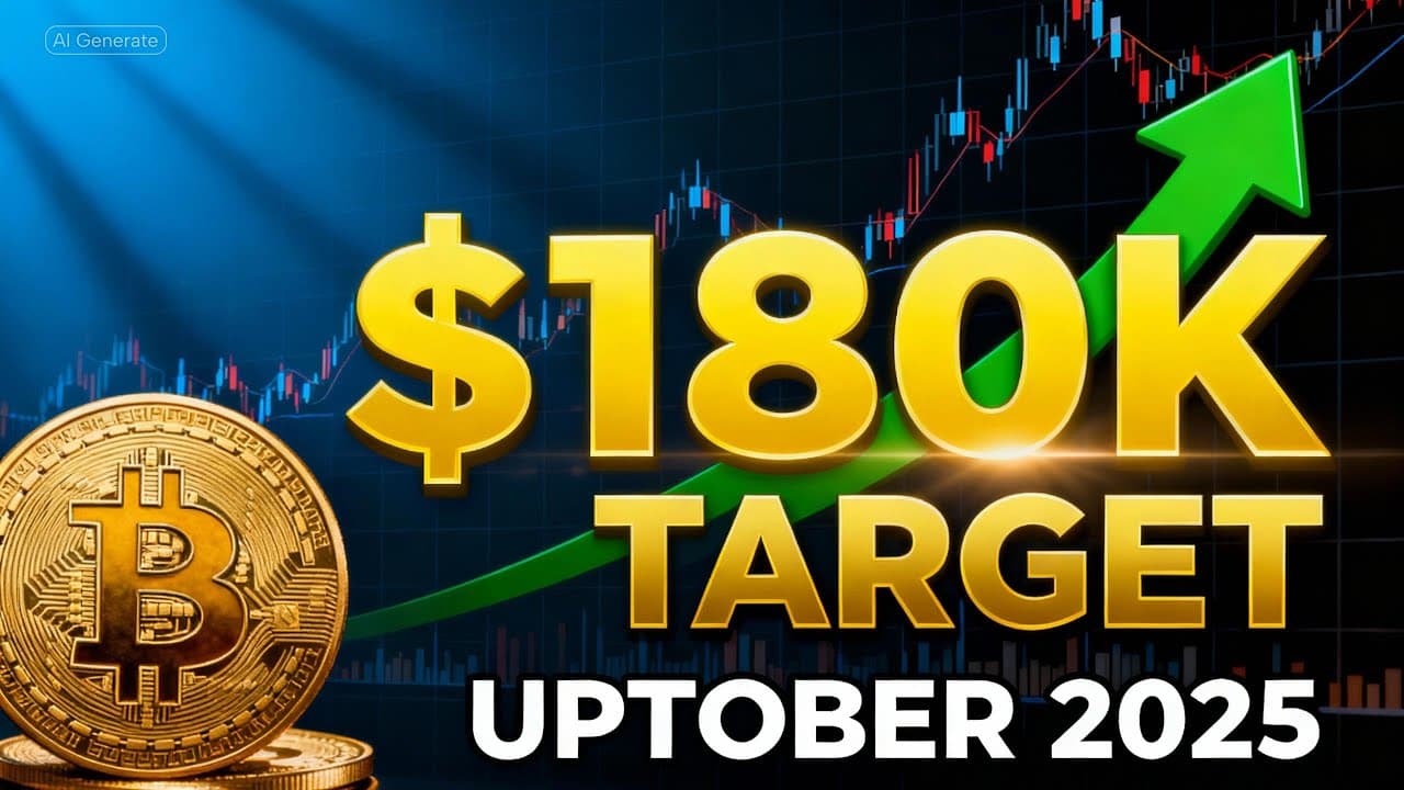 BITCOIN UPTOBER 2025: TECHNICAL SETUP FOR $180K YEAR-END TARGET!