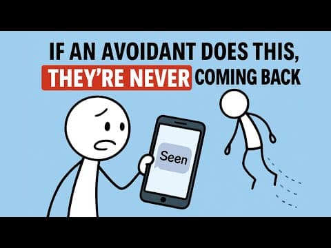 If an Avoidant Does THIS, They’re Never Coming Back