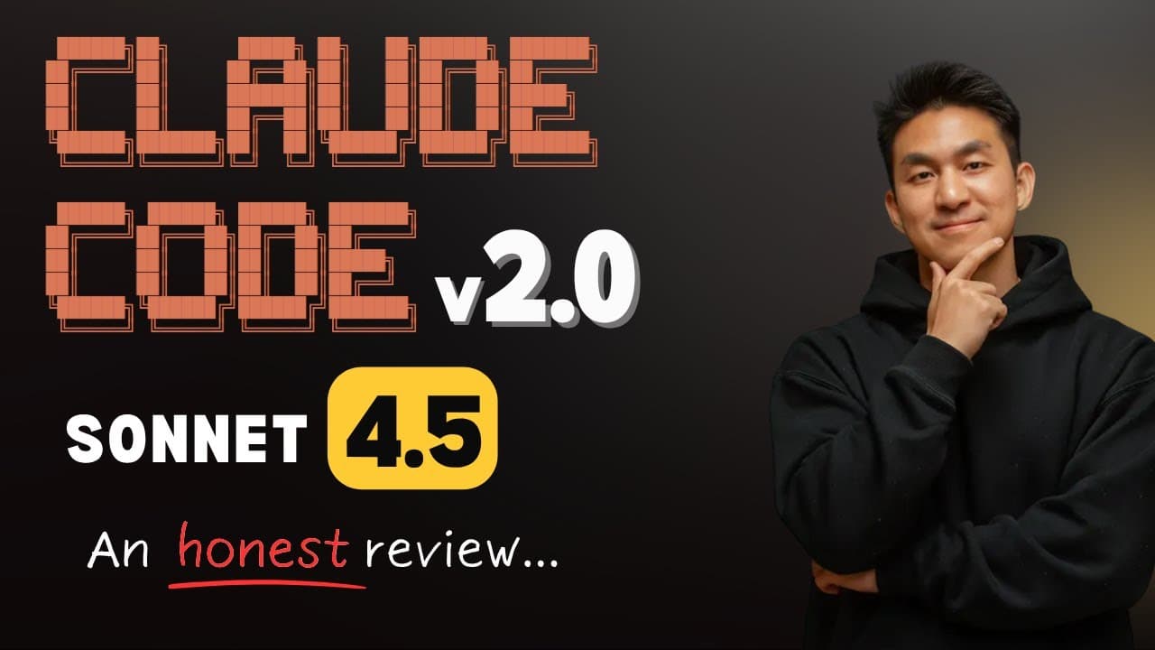 Claude Code 2.0 and Sonnet 4.5 is HERE… but How Good Is It REALLY?