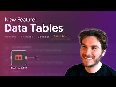 Store Data Natively in n8n [Data Tables Demo]