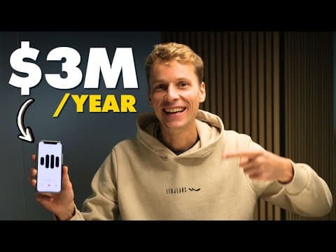 How he makes $250K per month from a simple app (Letterly Breakdown)