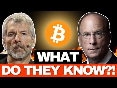 Do BlackRock and Michael Saylor Have A Secret Bitcoin Plan? | EP 1341