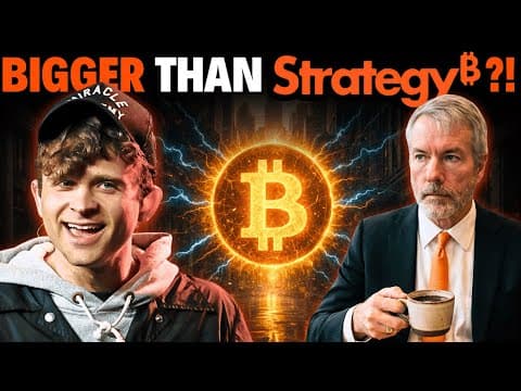 Did Jack Mallers Just Build Bitcoin’s FIRST $1 Trillion Company?!