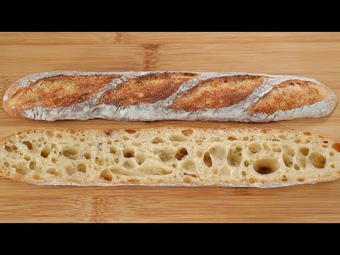구멍 송송 뚫린 귀한 바게트 만들기 (비법 대공개! 가장 쉽고 아끼는 레시피 Baguettes Recipe, Easy Recipe for the Home Baker)