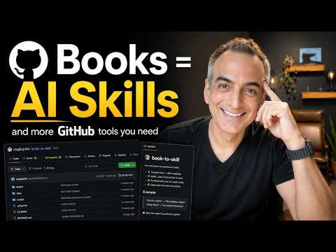 Free: turn books into skills & the top 10 GitHub repos