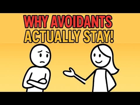 Why Avoidants Actually Stay in Relationships || The Secret Psychology Revealed