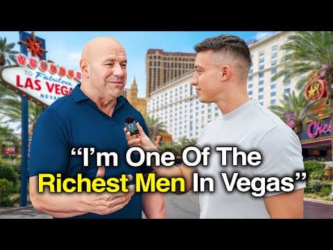 I Asked Dana White How He Made $1 Billion
