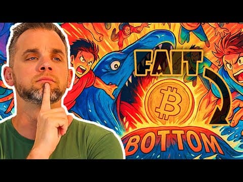 🚀 BITCOIN - LE BOTTOM EST FAIT ! 👑 Analyse Bitcoin FR ⚡