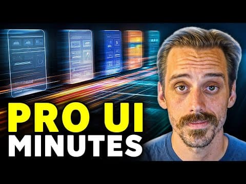 3-Step Claude Code System For Pro-Level App Designs