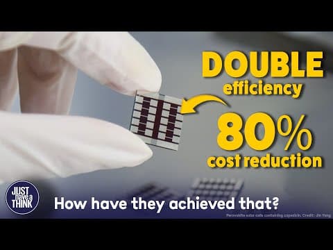 Graphene Perovskite just revolutionised the Solar PV industry!